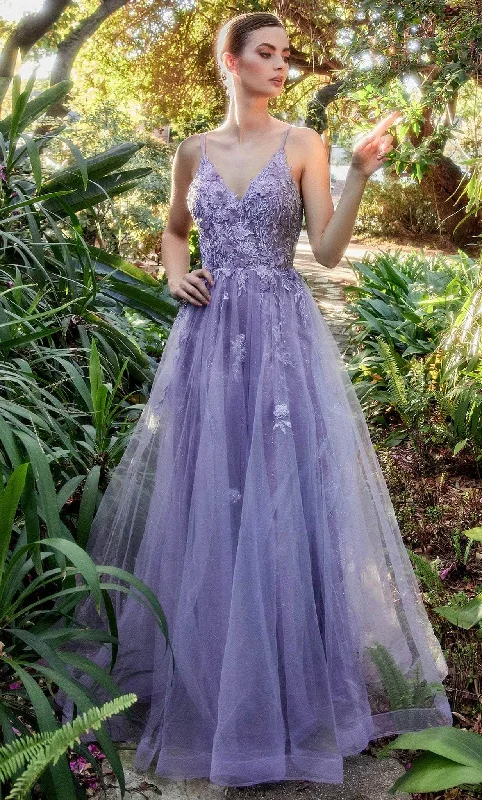 Andrea and Leo A1191 - Floral Embroidered Prom Gown