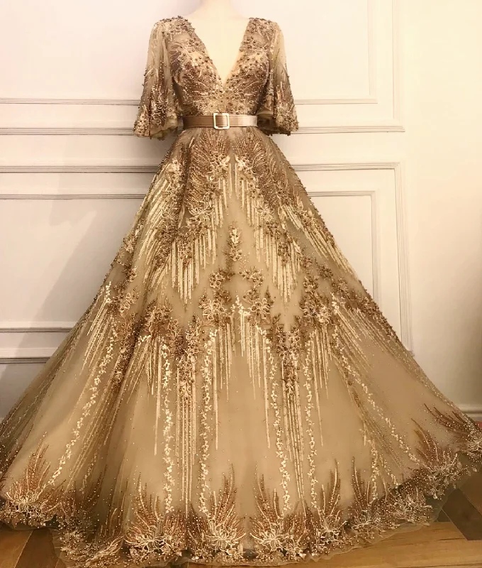 Champagne Cusp Gown