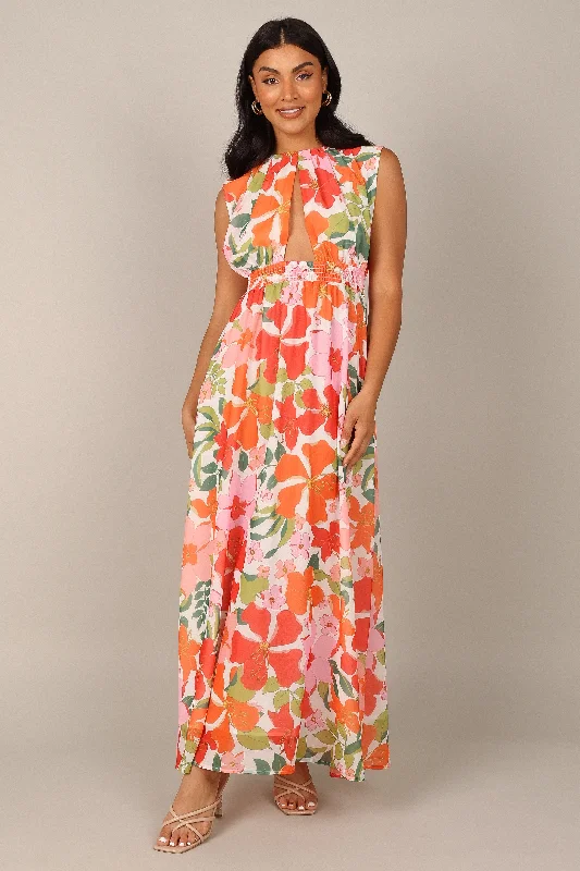 Del Mare Maxi Dress - Floral