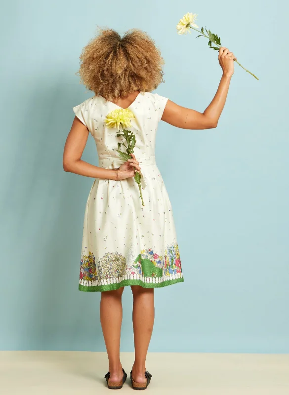 Beatrice Dress - Ivory Chelsea Flower Show