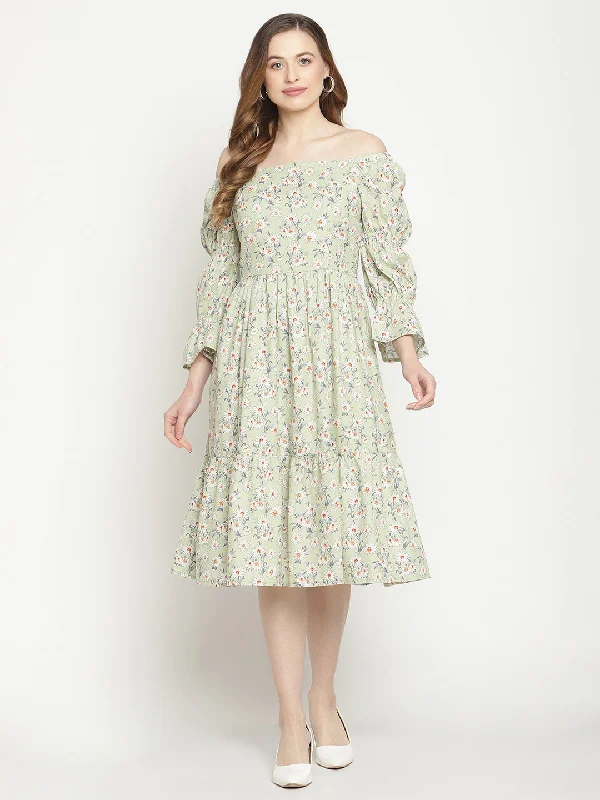 Camla Barcelona Green Dress