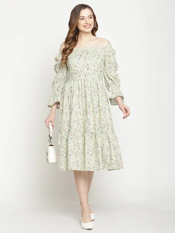 Camla Barcelona Green Dress