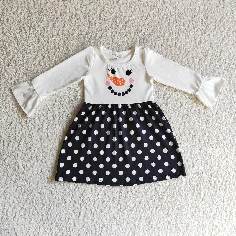 Snowman Long sleeve Dress