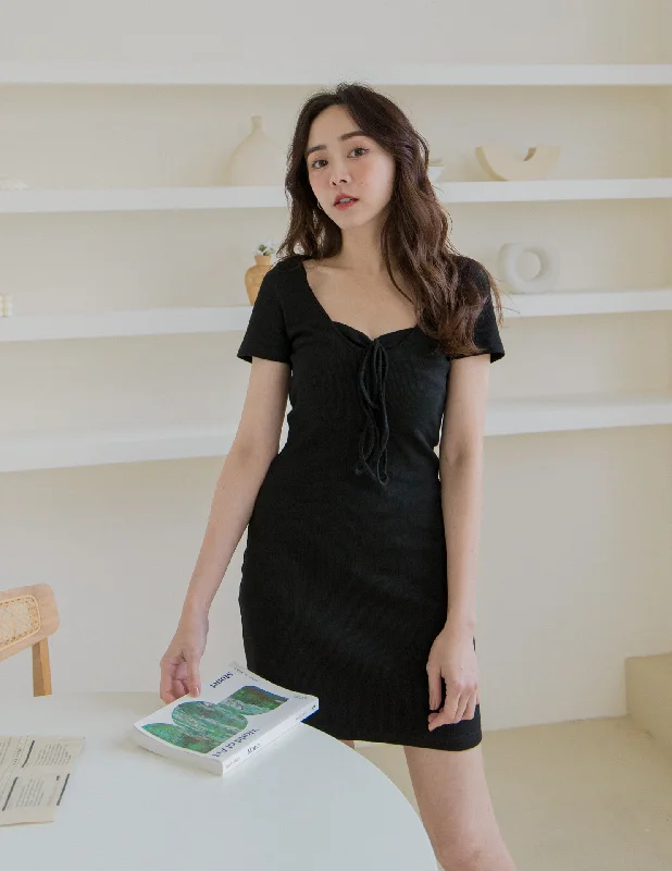 Denise Dress in Black