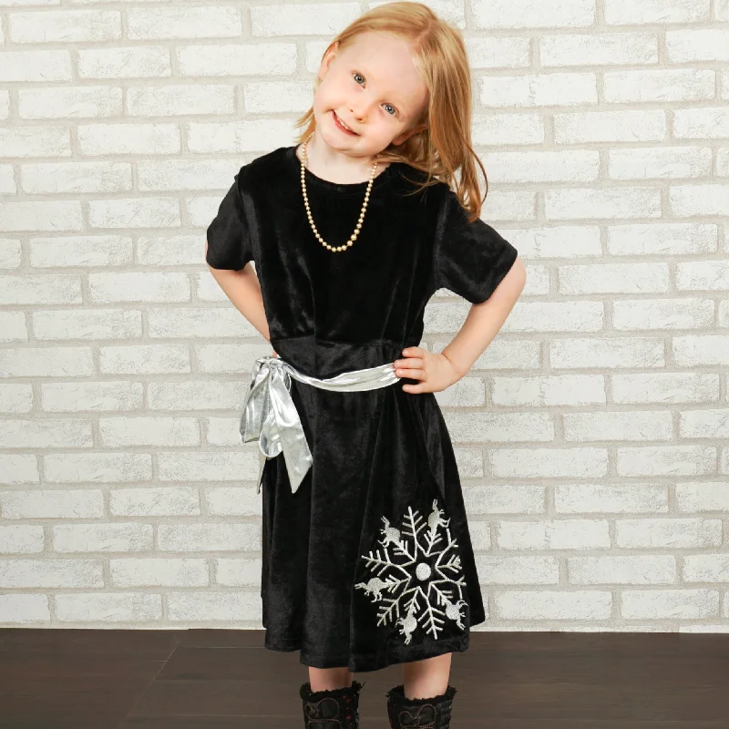 Dinoflake Kids Dress [FINAL SALE]