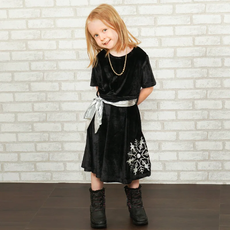 Dinoflake Kids Dress [FINAL SALE]