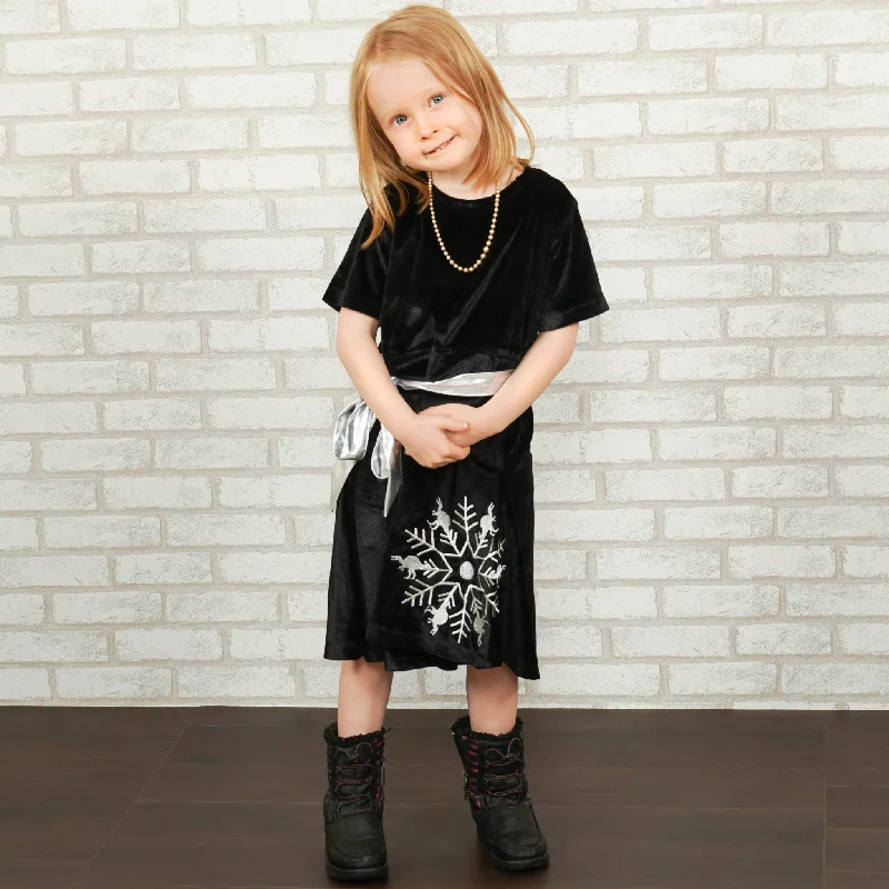 Dinoflake Kids Dress [FINAL SALE]