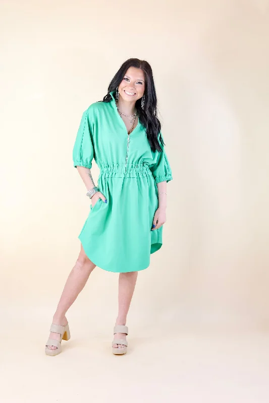 Emily McCarthy | Palmer Dress in Green