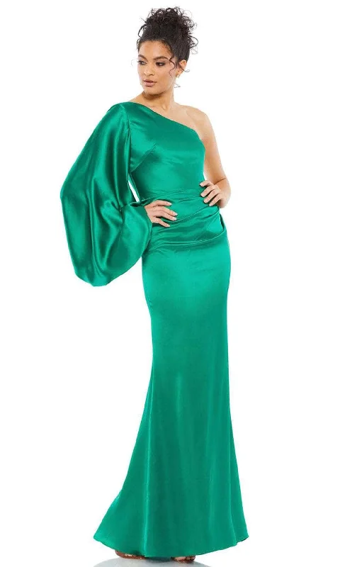 Ieena Duggal 26588 - Bishop Sleeve Sheath Evening Dress