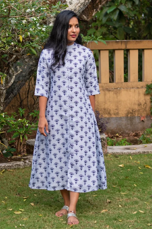 Indigo Shirt Dress