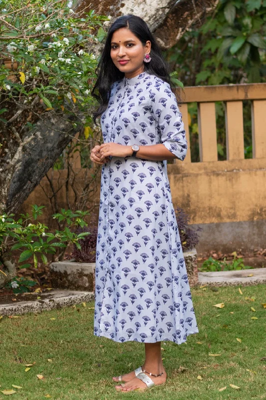 Indigo Shirt Dress