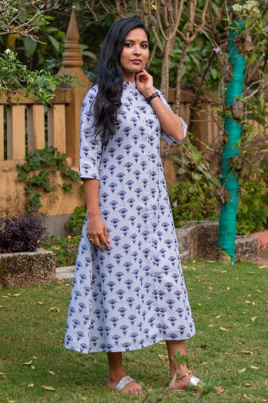 Indigo Shirt Dress