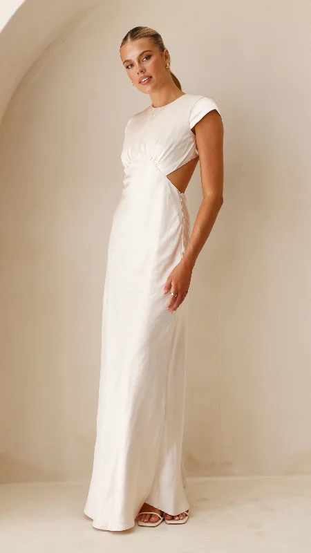 Kate Maxi Dress - Champagne