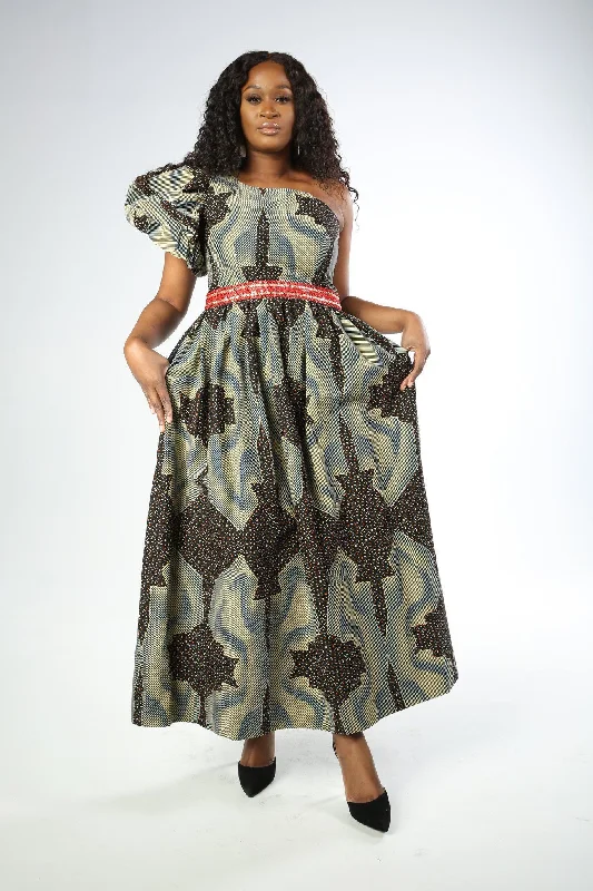 MELISSA African Print Dress