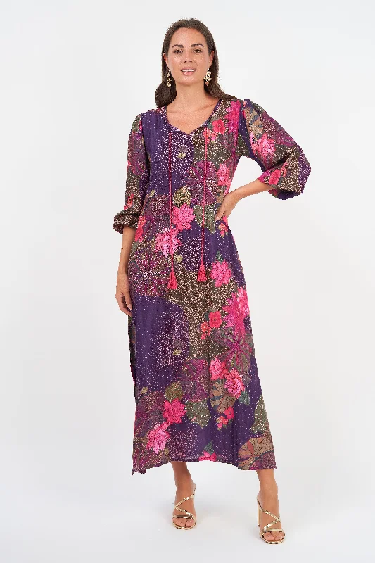 Naudic - Aadya Dress - Water Lily - Pink