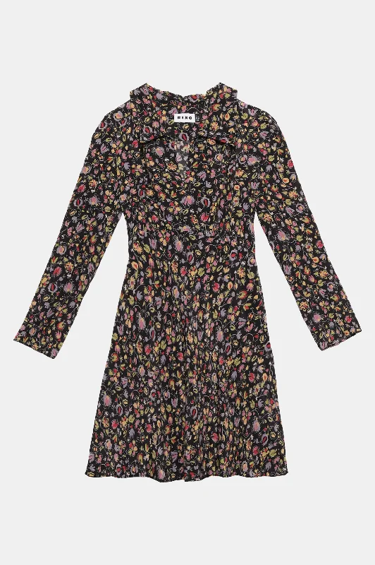 Renata Silk Dress in Amelie Floral