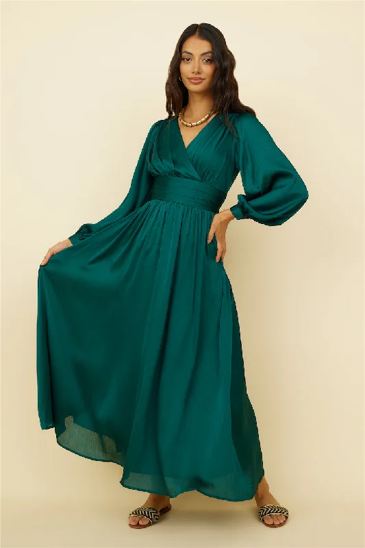 Sunshine Girl Maxi Dress Green