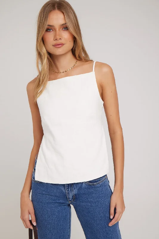 Perfect Stranger Paloma Top White